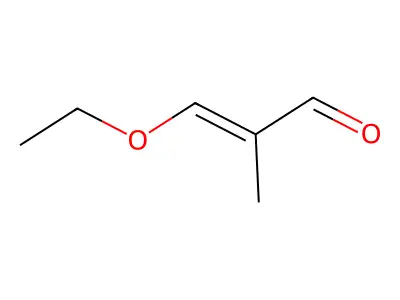 3-Ethoxy-2-methyl-2-propenal structure