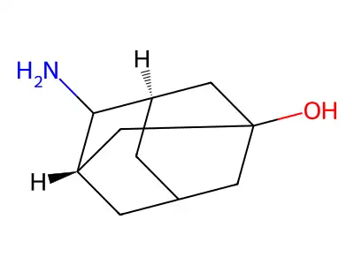 4-Aminoadamantan-1-ol structure