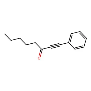 1-Octyn-3-one, 1-phenyl- structure