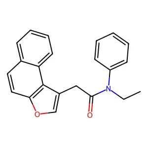 N-ethyl-2-naphtho[2,1-b]furan-1-yl-N-phenylacetamide structure