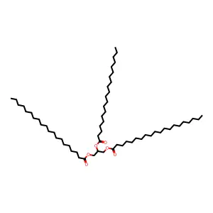 (1-Icosanoyloxy-3-nonadecanoyloxypropan-2-yl) henicosanoate structure