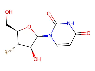 3-Br-Ara-U structure