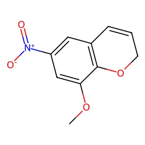 8-Methoxy-6-nitro-2H-chromene structure