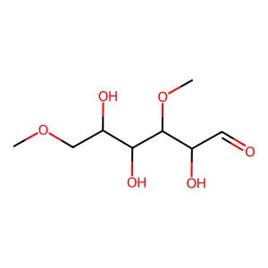 3,6-di-O-methylglucose structure