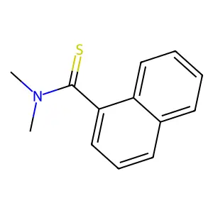 N,N-Dimethylnaphthalene-1-carbothioamide structure