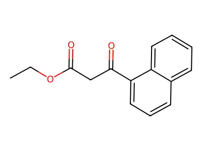 Ethyl 3-(naphthalen-8-yl)-3-oxopropanoate structure