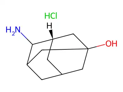 (1R,3S,4S,5S,7S)-rel-4-Aminoadamantan-1-ol structure