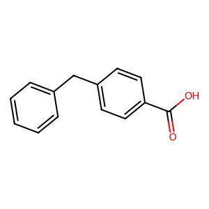 4-苄基苯甲酸 structure