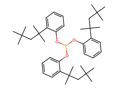 Phosphine, tris(octylphenoxy)- structure