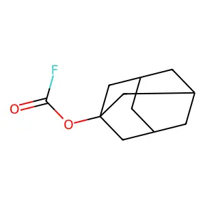 1-Adamantyl fluoroformate structure