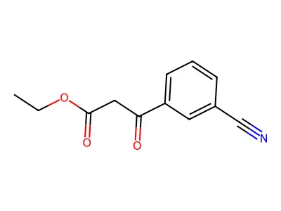 Ethyl 3-(4-Cyanophenyl)-3-oxopropionate structure