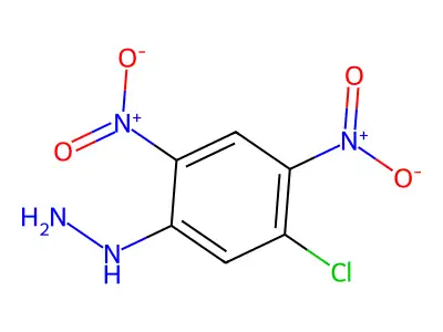 (5-Chloro-2,4-dinitrophenyl)hydrazine structure