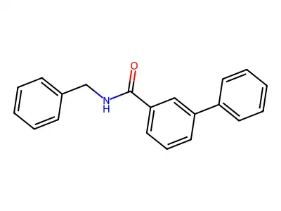 N-benzyl 3-phenylbenzamide structure