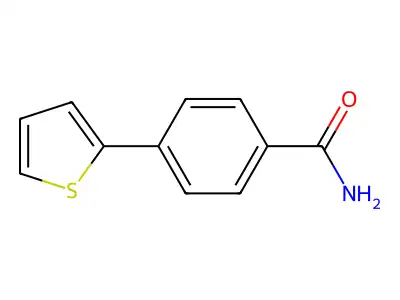 4-(Thiophen-2-yl)benzamide structure
