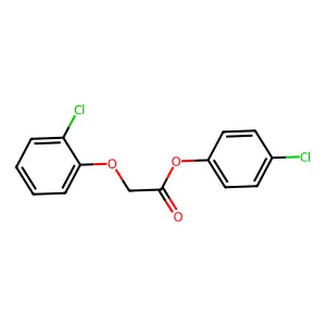 4-Chlorophenyl (2-chlorophenoxy)acetate structure