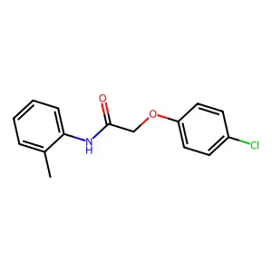2-(4-chlorophenoxy)-N-(2-methylphenyl)acetamide structure