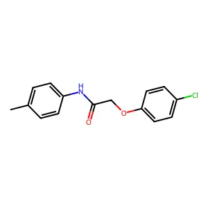 2-(4-chlorophenoxy)-N-(4-methylphenyl)acetamide structure