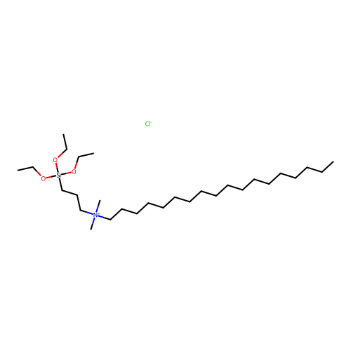 Triethoxysilylpropyl steardimonium chloride structure