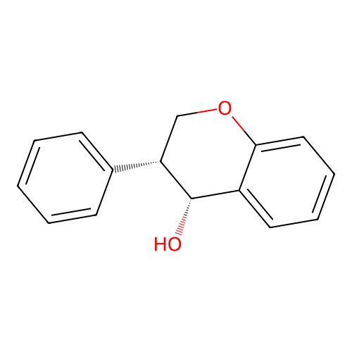 cis-Isoflavan-4-ol structure