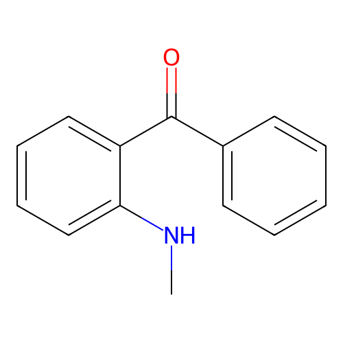 Methanone, (2-(methylamino)phenyl)phenyl- structure