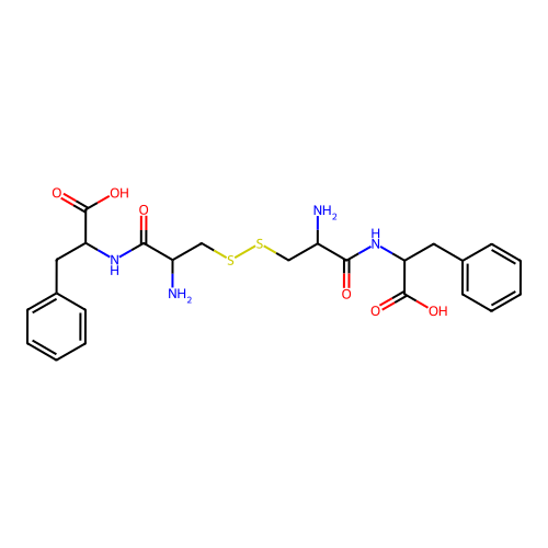 (H-Cys-Phe-OH)2 structure