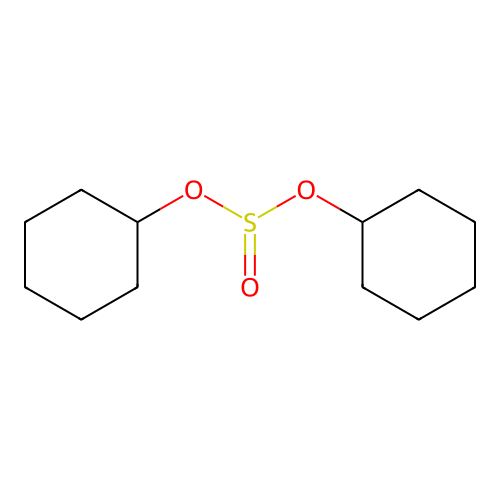 亚硫酸二环己酯 structure