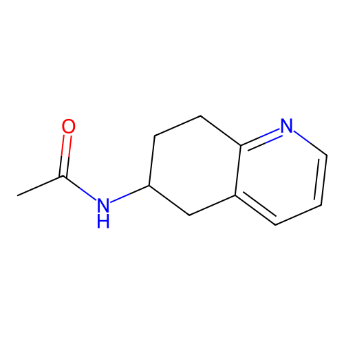 N-(5,6,7,8-tetrahydroquinolin-6-yl)acetamide structure