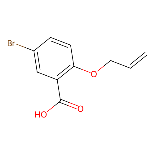 2-Allyloxy-5-bromobenzoic acid structure
