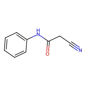 2-氰基-N-苯基乙酰胺 structure