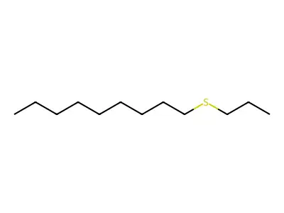 4-Thiatridecane structure