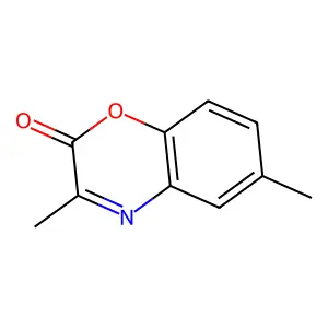 3,6-Dimethyl-1,4-benzoxazin-2-one structure