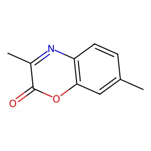 3,7-Dimethyl-1,4-benzoxazin-2-one structure