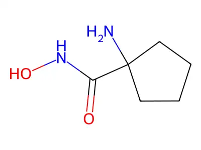 Cyclopentanecarboxamide, 1-amino-N-hydroxy- structure