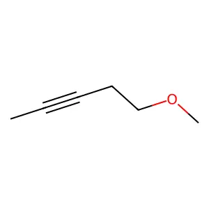 5-Methoxy-2-pentyne structure