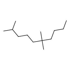 2,6,6-Trimethyldecane structure