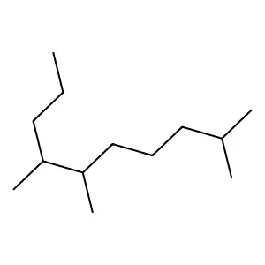 2,6,7-Trimethyldecane structure
