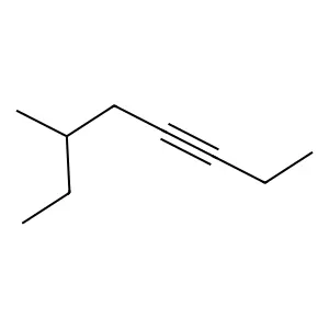 6-Methyl-3-octyne structure