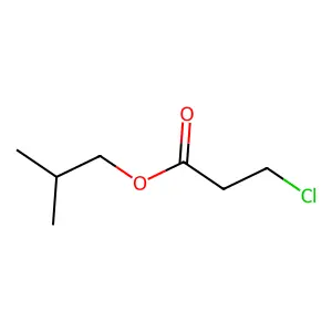 Isobutyl 3-chloropropionate structure
