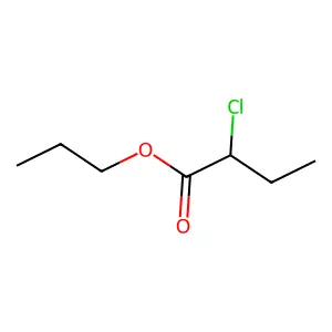 Propyl 2-chlorobutanoate structure