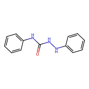 Hydrazinecarboxamide, N,2-diphenyl- structure