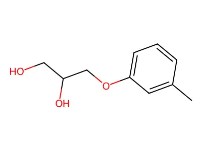 3-(3-Methylphenoxy)-1,2-propanediol structure