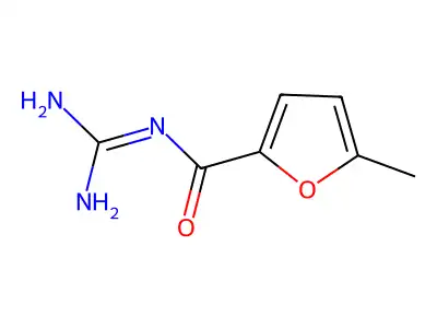 N-Carbamimidoyl-5-methylfuran-2-carboxamide structure