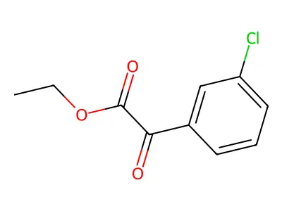 Ethyl 3-chlorobenzoylformate structure