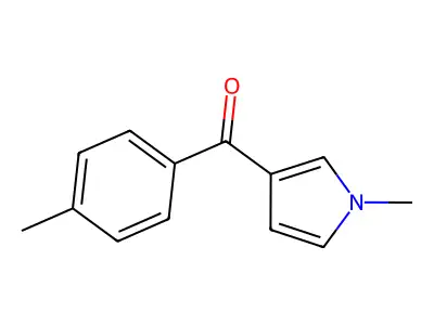 Methanone, (4-methylphenyl)(1-methyl-1H-pyrrol-3-yl)- structure