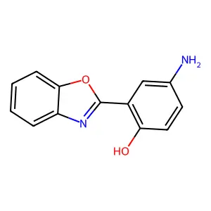 4-Amino-2-(1,3-benzoxazol-2-yl)phenol structure