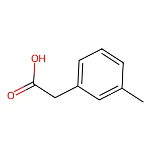 m-Tolylacetic acid structure