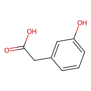 3'-Hydroxyphenylacetic acid structure