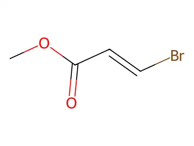 3-Bromopropenoic acid methyl ester structure