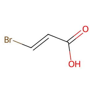 3-Bromoprop-2-enoic acid structure
