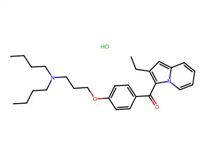 Butoprozine Hydrochloride structure
